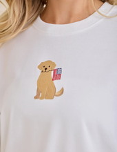 Load image into Gallery viewer, 4th of July Puppy Sweatshirt