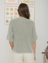 Load image into Gallery viewer, Boxy Short Sleeve Sweater