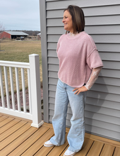 Load image into Gallery viewer, Boxy Short Sleeve Sweater