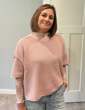 Load image into Gallery viewer, Boxy Short Sleeve Sweater
