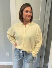 Load image into Gallery viewer, Butter Yellow Cardigan