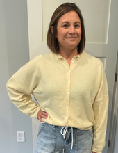 Load image into Gallery viewer, Butter Yellow Cardigan