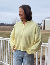 Load image into Gallery viewer, Butter Yellow Cardigan