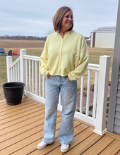 Load image into Gallery viewer, Butter Yellow Cardigan