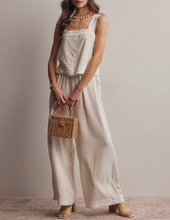 Load image into Gallery viewer, Embroidered Tank & Pant Set