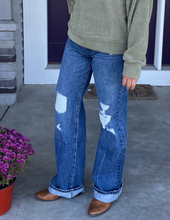 Load image into Gallery viewer, KanCan Wide Leg Jeans