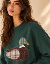 Load image into Gallery viewer, Mallard Quilted Patch Pullover