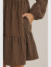 Load image into Gallery viewer, Plaid Tiered Dress