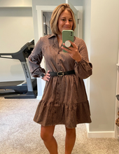 Load image into Gallery viewer, Plaid Tiered Dress