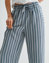 Load image into Gallery viewer, Striped Wide Leg Pants