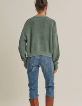 Load image into Gallery viewer, Vintage Green Cardigan