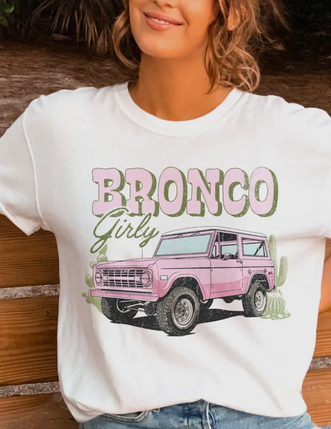 Bronco Girl Tee