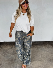 Load image into Gallery viewer, Camo Wide Leg Pants
