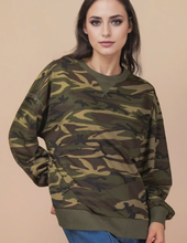 Load image into Gallery viewer, Green Camo Pullover
