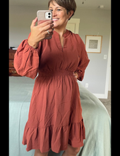 Load image into Gallery viewer, Cinnamon Long Sleeve Dress
