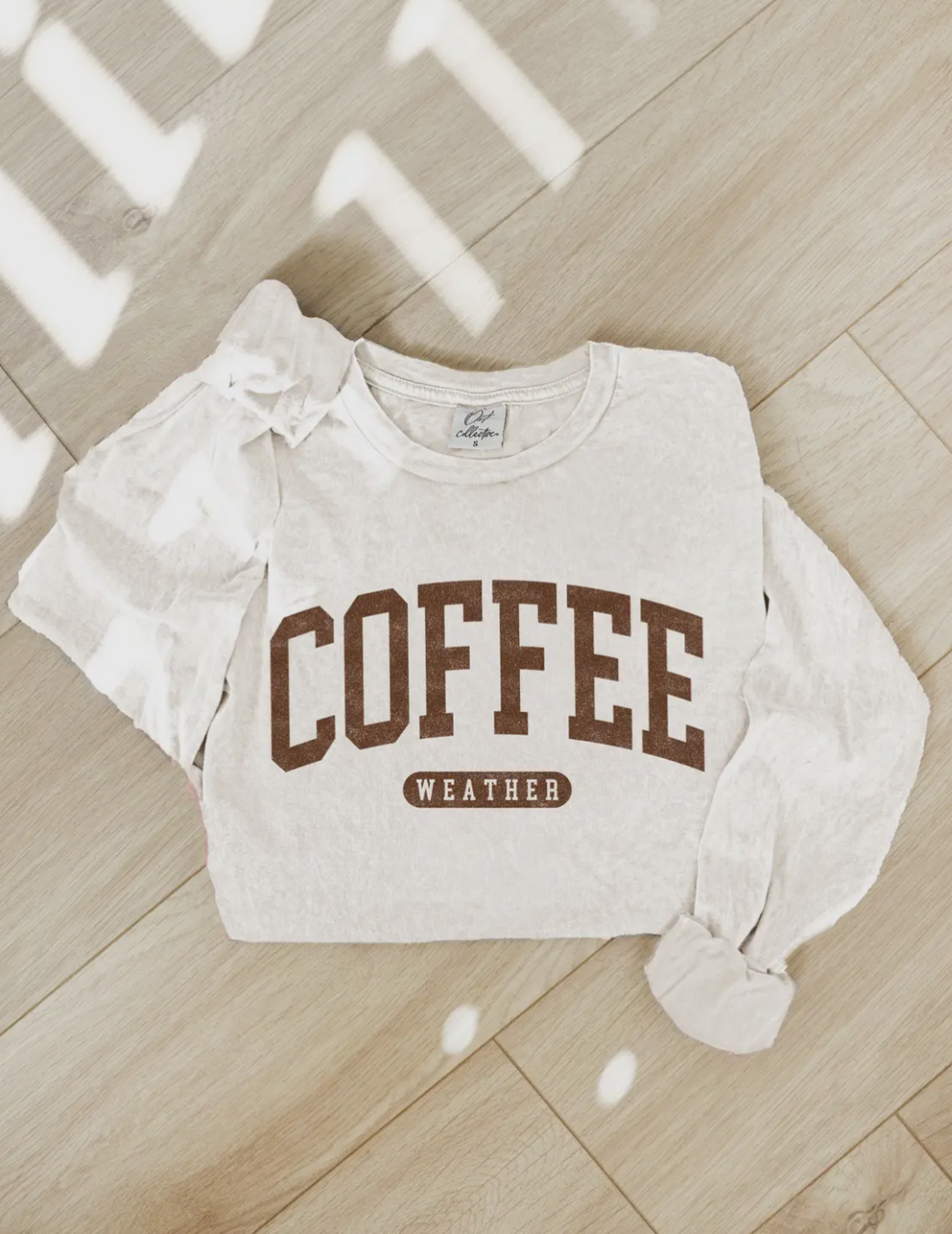 Coffee Weather Long Sleeve Tee