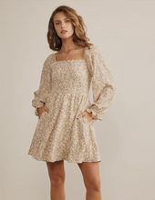 Load image into Gallery viewer, Cream Floral Dress
