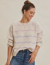 Load image into Gallery viewer, Cream Ombre Sweater

