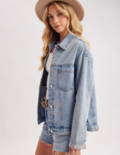 Load image into Gallery viewer, Denim Oversized Jacket
