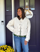 Load image into Gallery viewer, Ecru Barn Jacket
