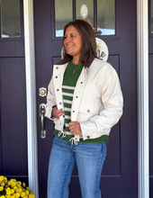 Load image into Gallery viewer, Ecru Utility Jacket
