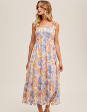 Load image into Gallery viewer, Floral Tie Strap Dress
