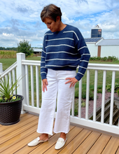 Load image into Gallery viewer, Indigo Striped Sweater
