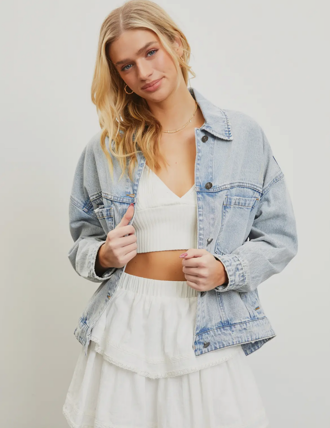 Light Wash Denim Jacket