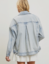 Load image into Gallery viewer, Light Wash Denim Jacket
