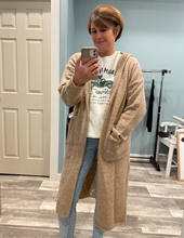 Load image into Gallery viewer, Long Hooded Cardigan
