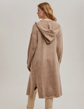 Load image into Gallery viewer, Long Hooded Cardigan
