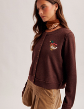 Load image into Gallery viewer, Duck Embroidery Cardigan
