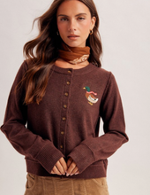 Load image into Gallery viewer, Duck Embroidery Cardigan
