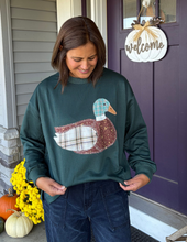 Load image into Gallery viewer, Mallard Quilted Patch Pullover
