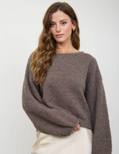 Load image into Gallery viewer, Mocha Pullover Sweater
