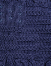 Load image into Gallery viewer, Navy Flag Sweater
