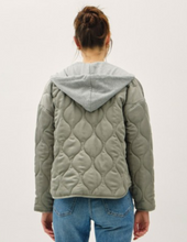 Load image into Gallery viewer, Olive Quilted Jacket
