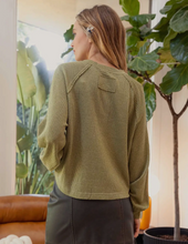 Load image into Gallery viewer, Olive Henley Top
