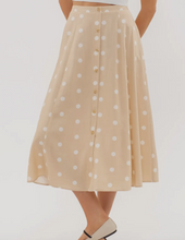 Load image into Gallery viewer, Polka Dot Midi Skirt
