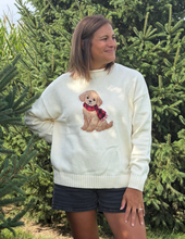 Load image into Gallery viewer, Puppy Crewneck Sweater

