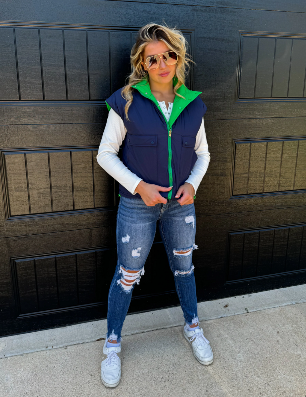 Reversible Puffer Vest