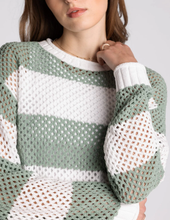 Load image into Gallery viewer, Sage and Ivory Sweater
