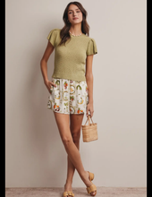 Load image into Gallery viewer, Sage Green Puff Sleeve Top
