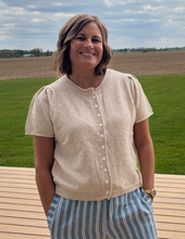 Load image into Gallery viewer, Short Sleeve Sweater Cardigan
