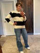 Load image into Gallery viewer, Striped Crewneck Sweater
