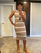 Load image into Gallery viewer, Stripe Sleeveless Dress
