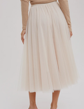 Load image into Gallery viewer, Tulle Midi Skirt
