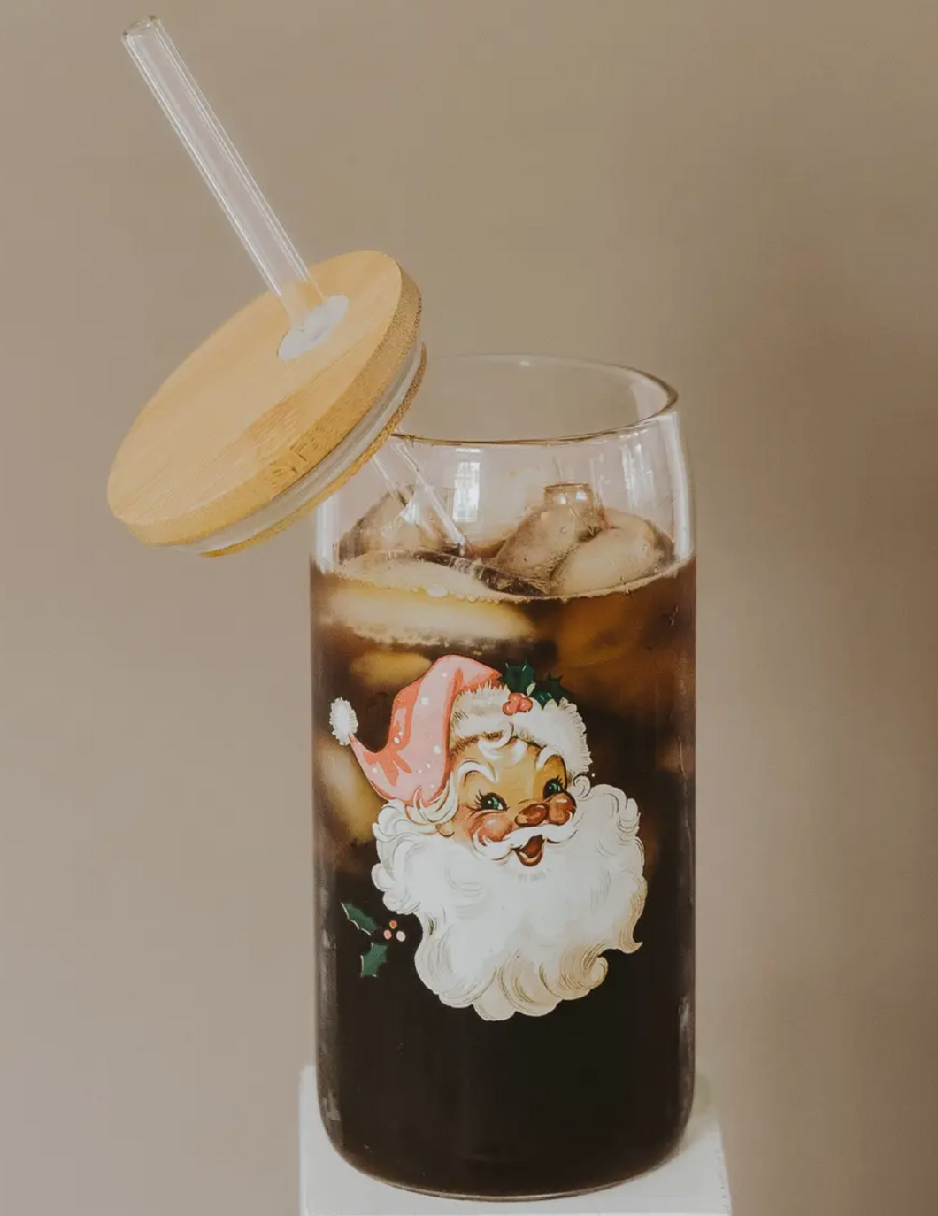 Glass Latte Cup-16oz