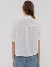 Load image into Gallery viewer, White Gauze Shirt
